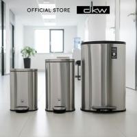 ราคา DKW ถังขยะสเตนเลสขาเหยียบทรงเหลี่ยม รุ่น Modesta X 12 ลิตร SC21012-M (YD04398)