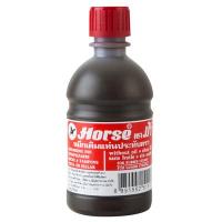 ราคา HORSE หมึกเติมแท่นประทับ สีแดง ปลอดสารตะกั่ว 200 ซีซี (1 ขวด) (2430032)