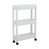 ราคา INDEX LIVING MALL ชั้นวางของ 3 ชั้น พร้อมล้อ รุ่นโคริโนะ สีขาว (YA30189)