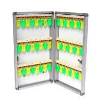 ราคา กล่องเก็บกุญแจอลูมิเนียม พร้อมกุญแจล็อค รุ่น H-1048 สีเทา (YA37036)