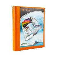 ราคา แฟ้มโชว์เอกสาร 3 ห่วง A4 สัน 5 ซม. ส้ม ตราช้าง 444 (6090027)