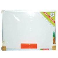 ราคา กระดานไวท์บอร์ด 90x120 ซม. พร้อมแปรงลบและปากกา PK (7000376)