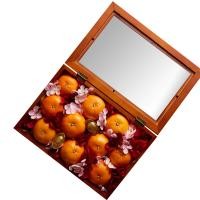 ราคา BASKETEER กระเช้าของขวัญตรุษจีน12 รุ่น CNY 21-012 (ส้มแมนดาริน 10 ลูก ตกแต่งพู่มงคล) (Y017095)