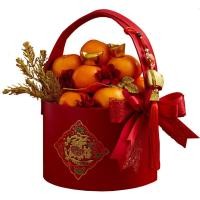 ราคา BASKETEER กระเช้าของขวัญตรุษจีน รุ่น CNY 21-007 (ส้มแมนดาริน 4 ลูก, 1 เงินจีนมงคล, 2 ดอกซากุระตกแต่ง) (Y017090)