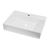 ราคา KASSA อ่างล้างหน้าวางบนเคาน์เตอร์ รุ่น KS-5804 สีขาว (YB96249)