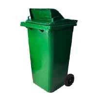ราคา ถังขยะสูงมีล้อฝาสูง 1 ช่อง 120 ลิตร เขียว (0008685)