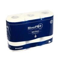ราคา RIVERPRO กระดาษชำระม้วนเล็ก รุ่น Premium ยาว 23 เมตร (แพ็ค 6 ม้วน) (0009493)