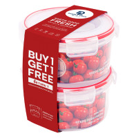 ราคา JCJ กล่องอาหาร Double Lock รุ่น 99133 ความจุ 1350 มล. (แพ็ค 2 กล่อง) (0098955)