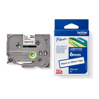 ราคา BROTHER เทปพิมพ์อักษร รุ่น TZE-211 สีดำ พื้นขาว ขนาด 6 มม. x 8 เมตร (8091206)