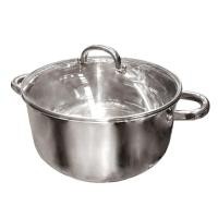 ราคา หม้อสองหูสเตนเลส พร้อมฝาแก้ว KASSA HOME รุ่น CC-0028 ขน (Y030081)