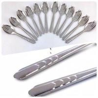 ราคา ชุดช้อน ส้อม 6 โหล / ชุด Twin Fish 21-45 เงิน, สแตนเลส (Y083836)