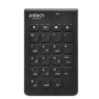 ราคา ANITECH คีย์บอร์ดตัวเลขไร้สาย รุ่น N185 สีดำ (4094389)
