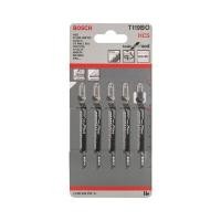 ราคา ใบเลื่อยจิ๊กซอว์ตัดส่วนโค้งในไม้ BOSCH T119BO รุ่น 2608630310 (แพ็ก 5 ชิ้น) (Y040898)