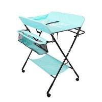 ราคา โต๊ะเปลี่ยนผ้าอ้อมเด็กอเนกประสงค์มีล้อ ปรับได้ 3 ระดับ THAI SUN SPORT เขียว pcs (YB95498)