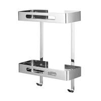 ราคา MIRKO ชั้นวางของสเตนเลส 2 ชั้น แบบติดผนัง รุ่น MK 2617 (YC06037)