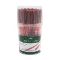 ราคา ปากกาลูกลื่น 0.5 มม. Faber-Castell รุ่น 1423 สีแดง (แพ็ค 30 ด้าม) (1007249)