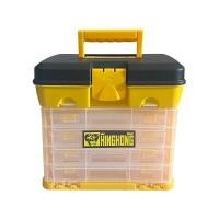ราคา GIANT KINGKONG กล่องใส่อะไหล่พลาสติก 4 ชั้น รุ่น HL30120 สีดำ-เหลือง (YC07300)