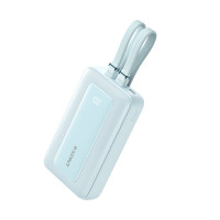 ราคา ANKER แบตสำรอง 10000mAh รุ่น Zolo Power Bank พร้อมสาย Type C ในตัว รุ่น A1680 สีน้ำเงิน (YD05379)