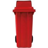 ราคา ถังขยะสูงมีล้อฝาสูง120ลิตร แดง ไดโน่ S1M-N 120LT (0009222)