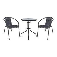 ราคา TOSCA ชุดโต๊ะสนาม2ที่นั่ง DGY INDEX LIVING MALL TOSCA (Y083079)