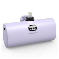 ราคา Photofast รุ่น Lighting Power PD หัวชาร์จ Lightning – พาวเวอร์แบงค์ ความจุ 5,000mAh สีม่วง (YB97227)