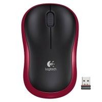 ราคา LOGITECH เมาส์ไร้สายออฟติคัล รุ่น M185 สีแดง (4100308)