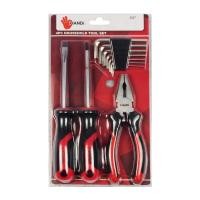 ราคา ชุดไขควงปากแบน/สี่แฉก/คีมปากจิ้งจก/ประแจหกเหลี่ยม HANDI (Y020815)