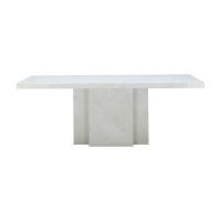 ราคา INDEX LIVING MALL โต๊ะอาหารหินอ่อน รุ่นแม็กซาร์โต้ - สีขาว ขนาด 240 ซม. (YA24903)