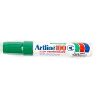 ราคา ARTLINE ปากกามาร์คเกอร์ EK-100 สีเขียว หัวตัด ด้ามจัมโบ้ขนาด 7.5-12 มม. (1080124)