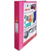 ราคา แฟ้ม 2 ห่วง A4 ชมพู ตราม้า H-337/C (6003429)