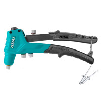 ราคา TOTAL คีมย้ำรีเวท รุ่นงานหนัก ขนาด 8 นิ้ว (200 มม.) พร้อมหัวรีเวท 4 ขนาด รุ่น THT32081 ( Hand Riveter ) (YA25495)