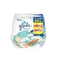 ราคา GLADE เจลหอมปรับอากาศ โอเชียนเอสเคป ขนาด 180 กรัม (แพ็คคู่) (0098313)
