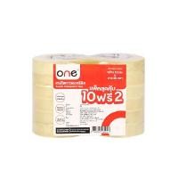 ราคา ONE เทปใส แกน 1 นิ้ว ขนาด 12 มม. x 36 หลา (แพ็ค 10 ฟรี 2) (3090368)