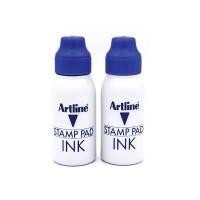 ราคา ARTLINE หมึกเติมแท่นประทับ ชุด 2ชิ้น น้ำเงิน ขนาด 50ML (YA32501)
