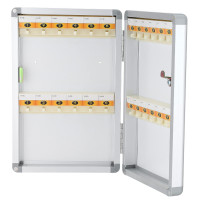 ราคา กล่องเก็บกุญแจอลูมิเนียม พร้อมกุญแจล็อค รุ่น H-1024 สีเทา (YA37035)