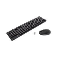 ราคา NUBWO คีย์บอร์ดและเมาส์ไร้สาย 2in1 รุ่น NKM636 สีดำ (YC62298)