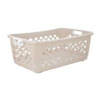 ราคา INDEX LIVING MALL ตะกร้าผ้าทรงเตี้ย รุ่นแพนโดล่า - สีครีม (YA29975)