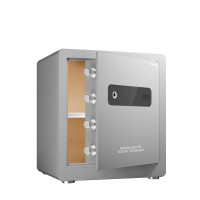 ราคา DELI ตู้เซฟอิเล็กทรอนิกส์ ตู้เซฟสแกนลายนิ้วมือ ระบบอัจฉริยะ รุ่นAE101-GR-01 (YB95200)