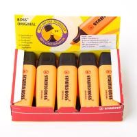 ราคา STABILO ปากกาเน้นข้อความ สีส้ม รุ่น 9977006 แพ็ค 10 ด้าม (1006659)