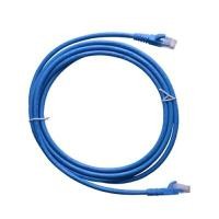 ราคา สายแลน สายพ่วง CAT 5E RJ45 LINK รุ่น US-5010LZ-4 สีฟ้า ขนาด 3 เมตร (Y037210)