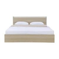 ราคา INDEX LIVING MALL เตียงนอน รุ่นซิดนี่ย์ ขนาด 5 ฟุต - สีเลอบาน่า โอ๊ค/ขาว (Y085297)