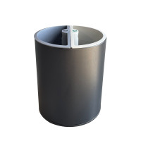 ราคา COMBI WARE ถังขยะ IRON COATED ทรงกลม 2 ช่อง รุ่น KL-71-10L-BLA สีดำ ขนาด 10 ลิตร (YB99775)