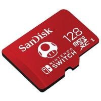 ราคา SANDISK เมมโมรี่การ์ดสำหรับ NINTENDO SWITCH 128GB รุ่น SDSQXAO-128G-GN3ZN สีแดง (YA60559)