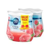 ราคา AMBIPUR เจลน้ำหอมปรับอากาศ กลิ่นโรแมนติกโรส 180 กรัม (แพ็กคู่ 2 ชิ้น) (YC07598)