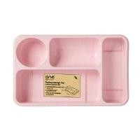 ราคา ONE ECO-FRIENDLY ถาดจัดระเบียบอเนกประสงค์ รุ่น IP4444 สีชมพู ขนาด 24.7x15.5x3.5 ซม. (2092404)