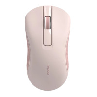 ราคา RAPOO เมาส์ไร้สาย รุ่น MS B20 สีชมพู (4095524)