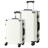 ราคา DELI กระเป๋าเดินทางล้อลาก รุ่น EH1055 สีขาว ขนาด 20 นิ้ว (YB97684)