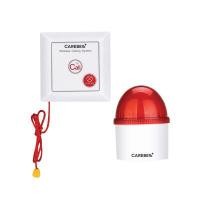 ราคา สินค้ารับประกัน1ปี CAREBELL+ ระบบสายดึงฉุกเฉิน รุ่น TH 103 S.O.S ห้องน้ำ คนพิการ สายดึง ปุ่มกด เรียก ฉุกเฉิน ไร้สาย + ไฟไซเรน (YC40116)