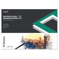 ราคา DELVA กระดาษวาดเขียน A2 200 แกรม เขียว 10 แผ่น/เล่ม (1093894)