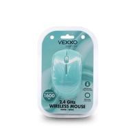 ราคา VEXXO เม้าส์ไร้สาย รุ่น F5MOU-VX23-WM23 เขียว ความละเอียด 1200/1600 dpi (4095319)